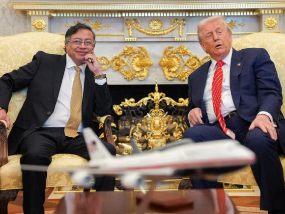 Colombia’s Petro, following a dispute with Trump, reports that the meeting at the White House was successful