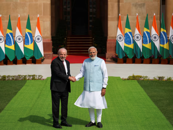 India and Brazil have signed a mining agreement as Modi aims for a $20 billion trade target within five years