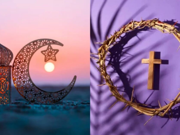 Ramadan and Lent commence simultaneously in a unique convergence