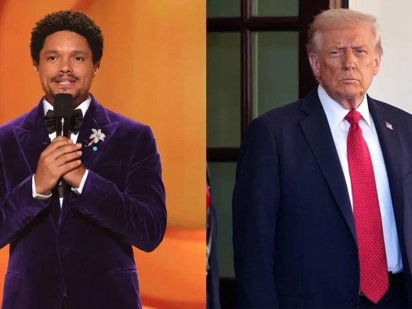 Trump Considers Legal Action Following Trevor Noah’s joke about Epstein at the Grammys
