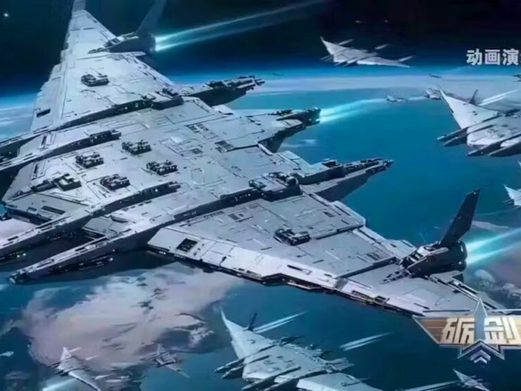China Reveals Ambitious Plans for a ‘Star Wars’-Inspired Space Warship Equipped with Jets and Missiles