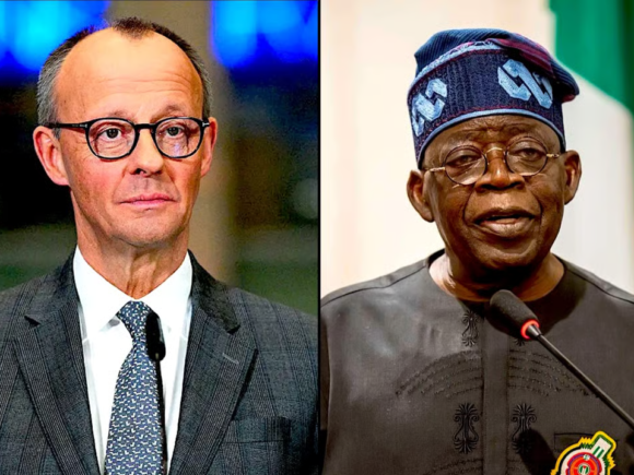 Tinubu of Nigeria and Merz of Germany discuss security and power in a phone conversation