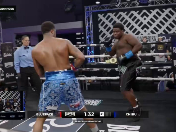 Blueface Falls to Chibu in Stunning Main Event Upset