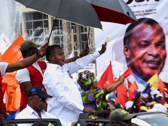 Voter participation was low, and internet access was disrupted as Congo Republic’s Sassou aims for another term