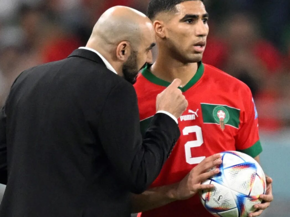 Hakimi honors Regragui with a heartfelt tribute following Morocco’s departure