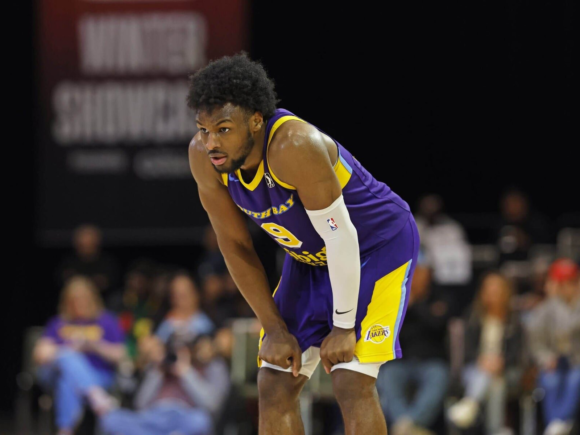 Bronny James Makes His Comeback to the Lakers Following Impressive G League Performance