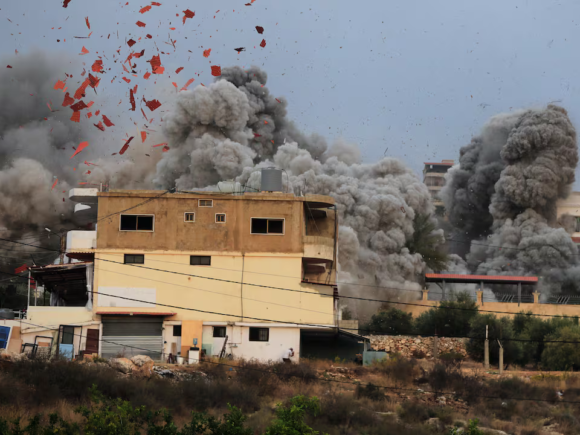 Israel Targets Bridge in Southern Lebanon As the offensive against Hezbollah escalates