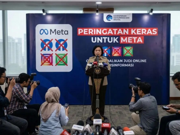 Indonesia Issues Strong Warning To Meta Regarding Online Gambling And Disinformation