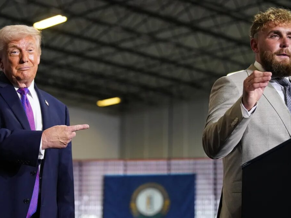 Donald Trump informs Jake Paul that he offers his “complete and total endorsement” should he decide to run for political office