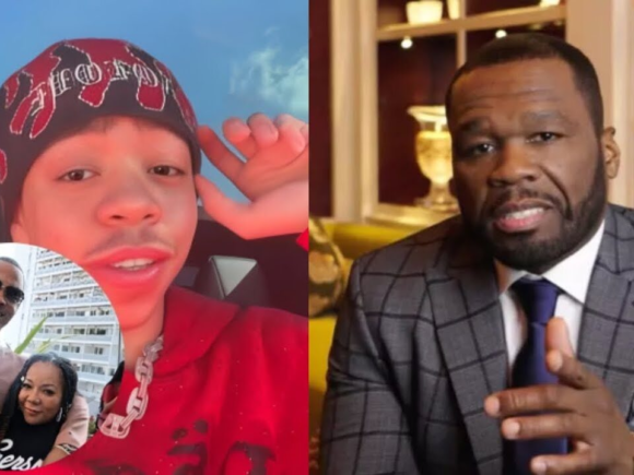 T.I. is proud of his sons for defending the family, but he feels that King Harris’ decision to wear a 50 Cent mom shirt went too far