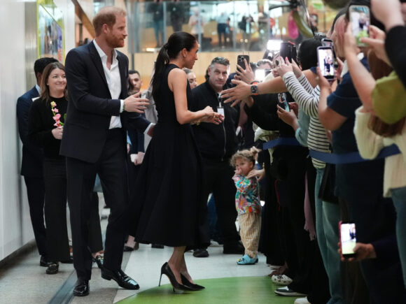 Harry and Meghan are in Australia for a four-day visit