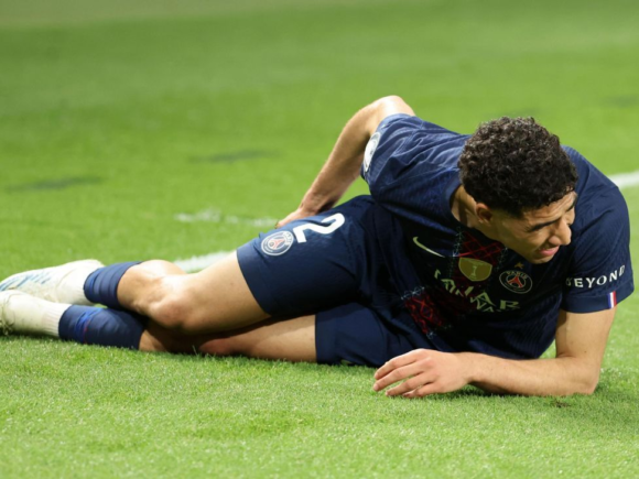 Hakimi shares a message following injury setback ahead of Bayern clash
