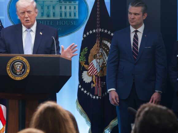 Trump Issues Warnings of Strikes on Iran’s Power Plants and Bridges, Dispatches Negotiators to Pakistan