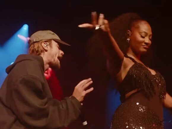 Justin Bieber astonishes the Coachella audience with a performance featuring Wizkid and Tems, delivering an electrifying Afrobeats-infused set