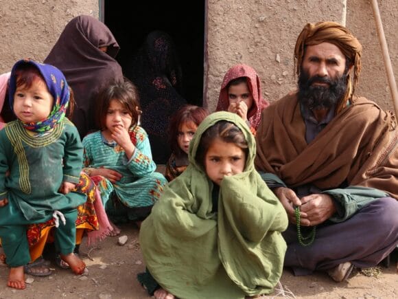 Afghan families have to sell their children to survive because of a lack of food