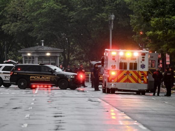 White House is locked down after gunfire was heard nearby, and the FBI and Secret Service are starting to help