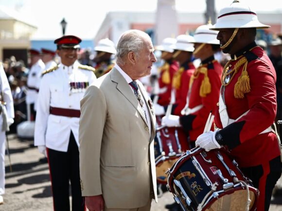 King Charles arrives in Bermuda after his last trip to the US