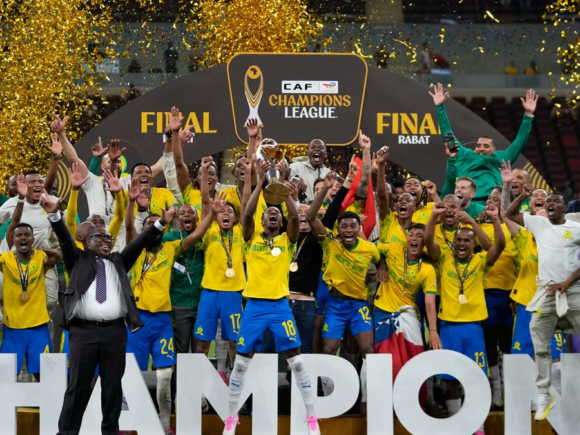 Mamelodi Sundowns of South Africa win their second CAF Champions League title