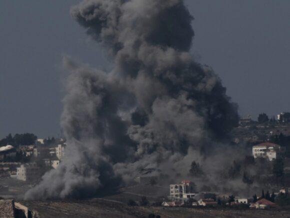 An Israeli attack in Lebanon kills six people as the US extends the ceasefire for another 45 days