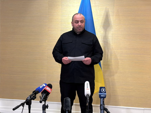 Ukraine’s chief negotiator is in Miami for discussions, according to a source