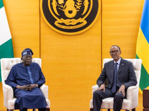 Tinubu and Kagame Seek to Strengthen Nigeria-Rwanda Relations at Africa CEO Forum