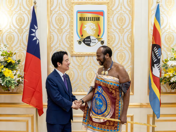 Taiwan’s president remains resolute as he embarks on his trip to Eswatini; China labels him a ‘rat’