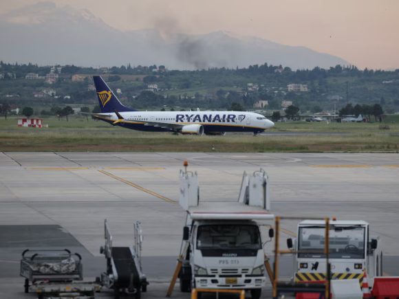 Ryanair will close its base in Thessaloniki, Greece, citing elevated fees, according to a senior executive