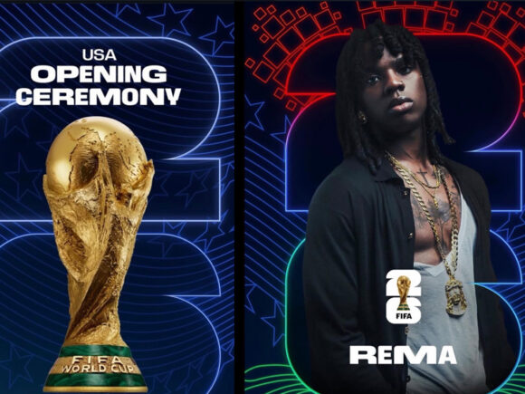 Rema is set to perform at the opening ceremony of the FIFA World Cup 2026, sharing the stage with global stars
