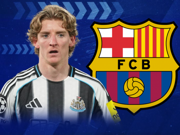 Barcelona have reached an agreement for a €80 million deal to acquire Anthony Gordon from Newcastle