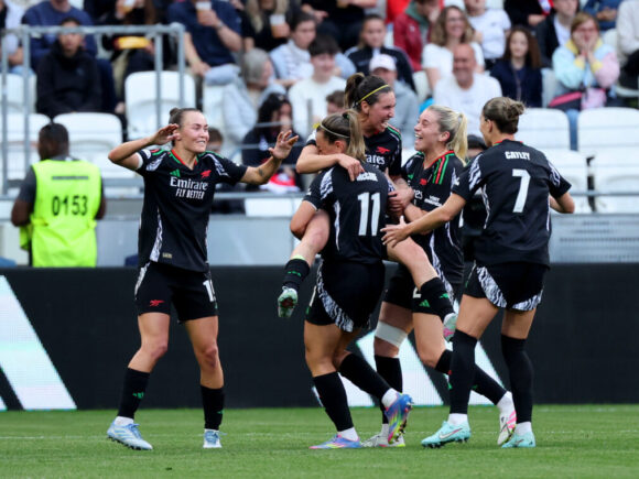 Lyon advances to the Women’s Champions League final following a 4-3 aggregate victory against Arsenal