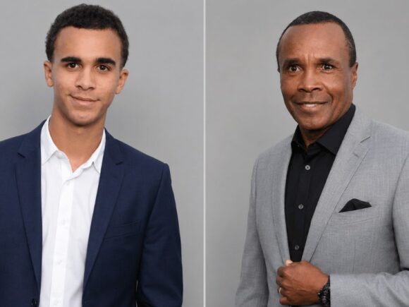 Sugar Ray Leonard put in a restraining order against his own 25-year-old son, but police later found him trying out door handles. At 5 a.m.