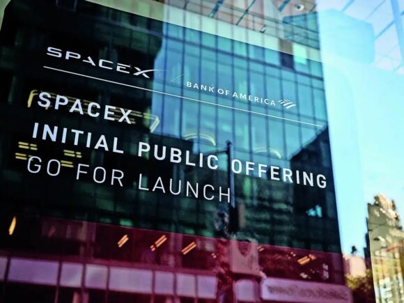 SpaceX sets a new IPO record, raising $75 billion at a share price of $135