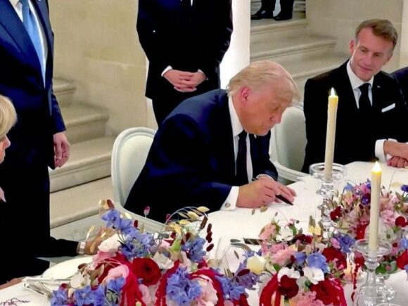 Trump and Peshkian sign a peace deal to end the war, and the US and Iran begin a 60-day push for a final deal