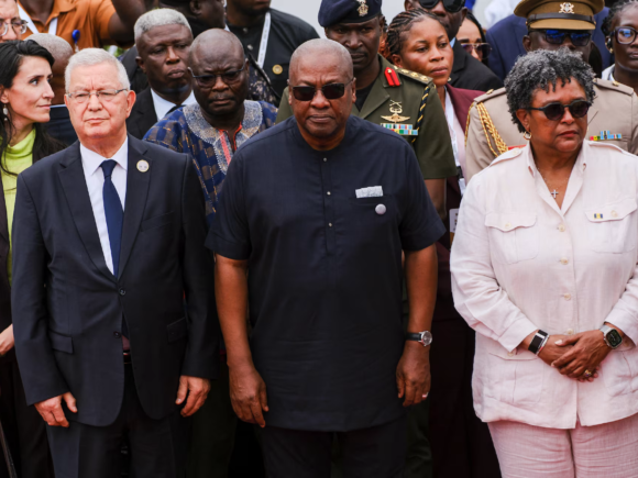 African and Caribbean nations support a plan for slavery reparations during a meeting held in Ghana