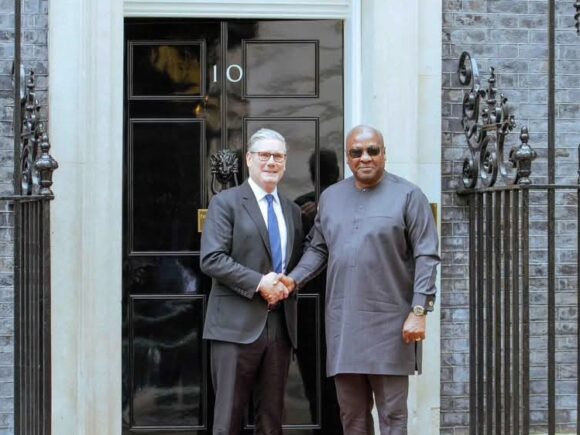 Mahama Engages in Discussions with UK Prime Minister Starmer as Ghana Pursues New Investment Opportunities