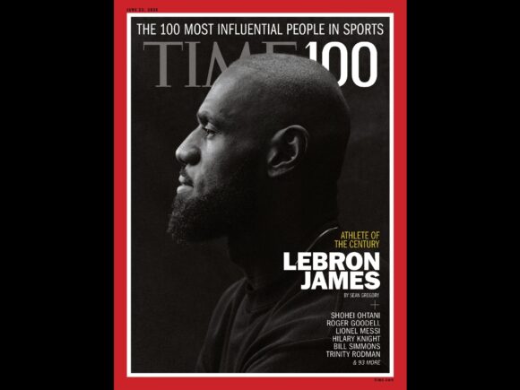 LeBron James has been recognized as the TIME100 Athlete of The Century