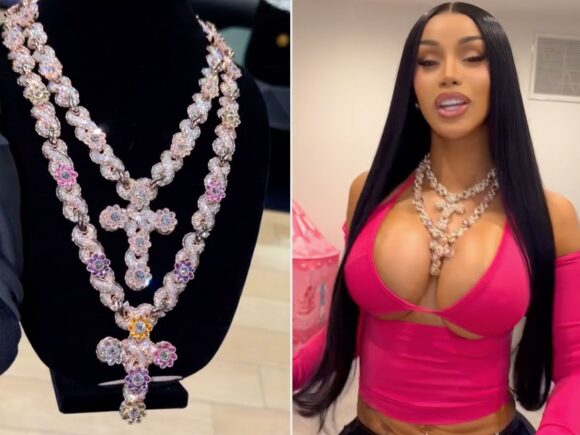 Cardi B’s Blossom Necklace is a unique expression of motherhood that only she could truly embody