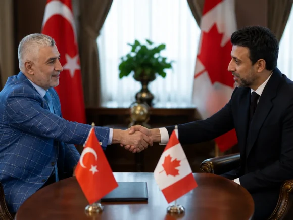 Turkish and Canadian Trade Ministers Start Early Talks on Free Trade Deal