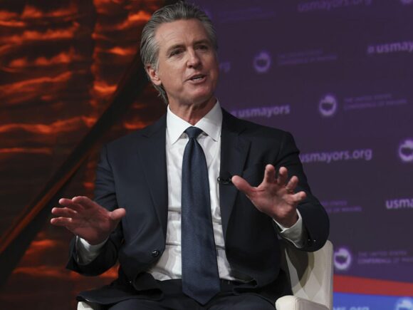 Gavin Newsom says the investigation by the US Justice Department into him and his wife is politically motivated