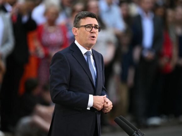 Burnham promised the UK would always support Zelensky on his first visit since becoming prime minister