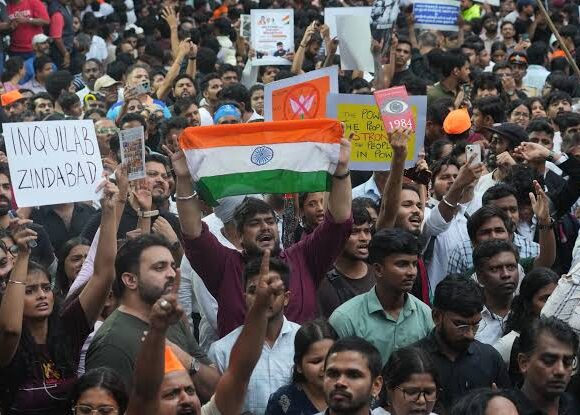 India’s ‘Cockroach’ Movement Protests at Parliament Against Education Minister