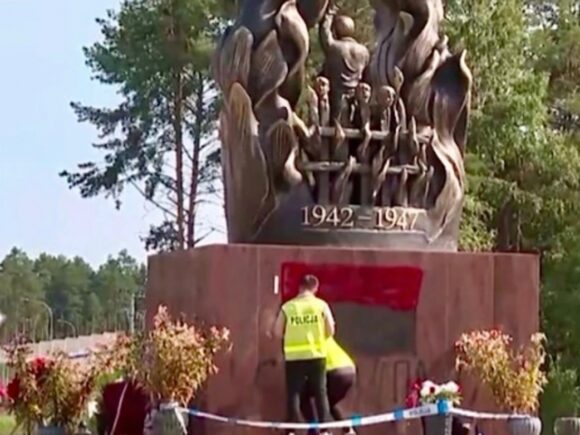 Poland accuses a Ukrainian teen of stirring up racial tensions by destroying a war memorial