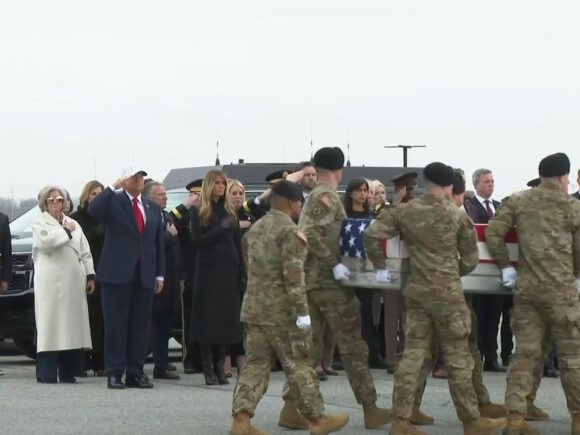 Trump is set to attend a return ceremony for four US troops who lost their lives in the Iran War