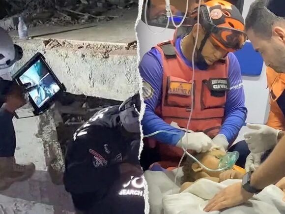 Three-year-old boy rescued alive six days after earthquakes in Venezuela