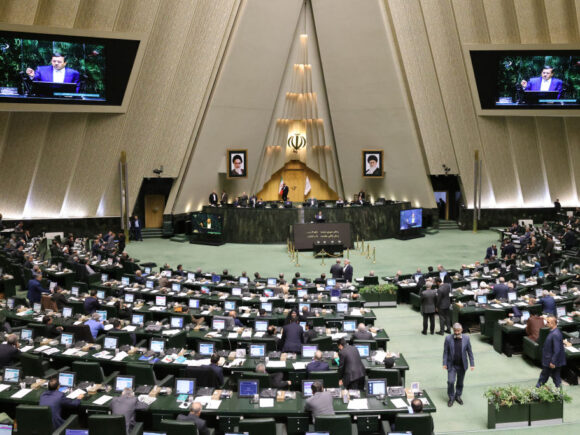 Iranian parliament has moved forward with a bill aimed at reducing foreign influence