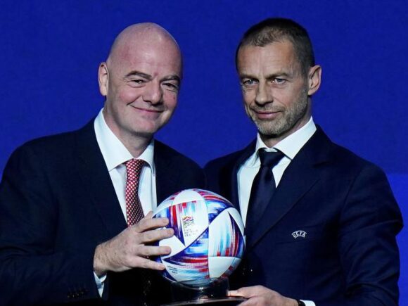 UEFA’s Ceferin has decided against a bid for the FIFA presidency, while Infantino is contacting less affluent associations