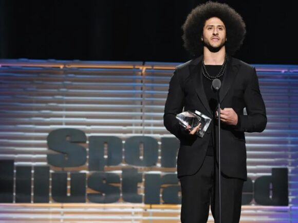 Kaepernick is set to receive the Muhammad Ali humanitarian award