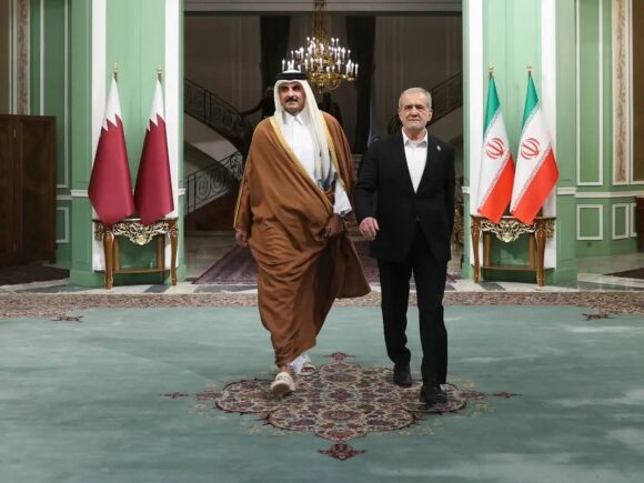 Qatar’s PM is traveling to Iran amid rising tensions in the Hormuz Strait, which pose a challenge to US-Iran discussions