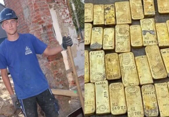 Construction workers have stumbled upon a remarkable gold hoard valued at over $10 million in Belgium