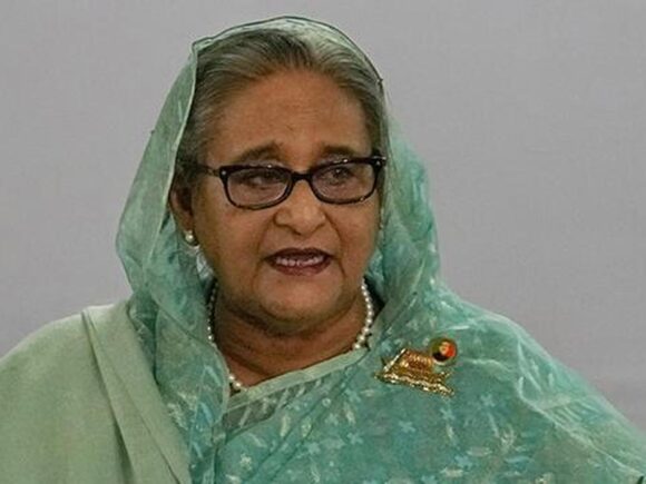 Former Prime Minister Hasina of Bangladesh has called for the lifting of the ban on her political party